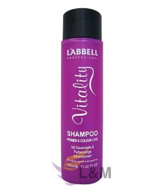 L'ABBELL VITALIST PERMED & COLOR CARE SHAMPOO-330ML